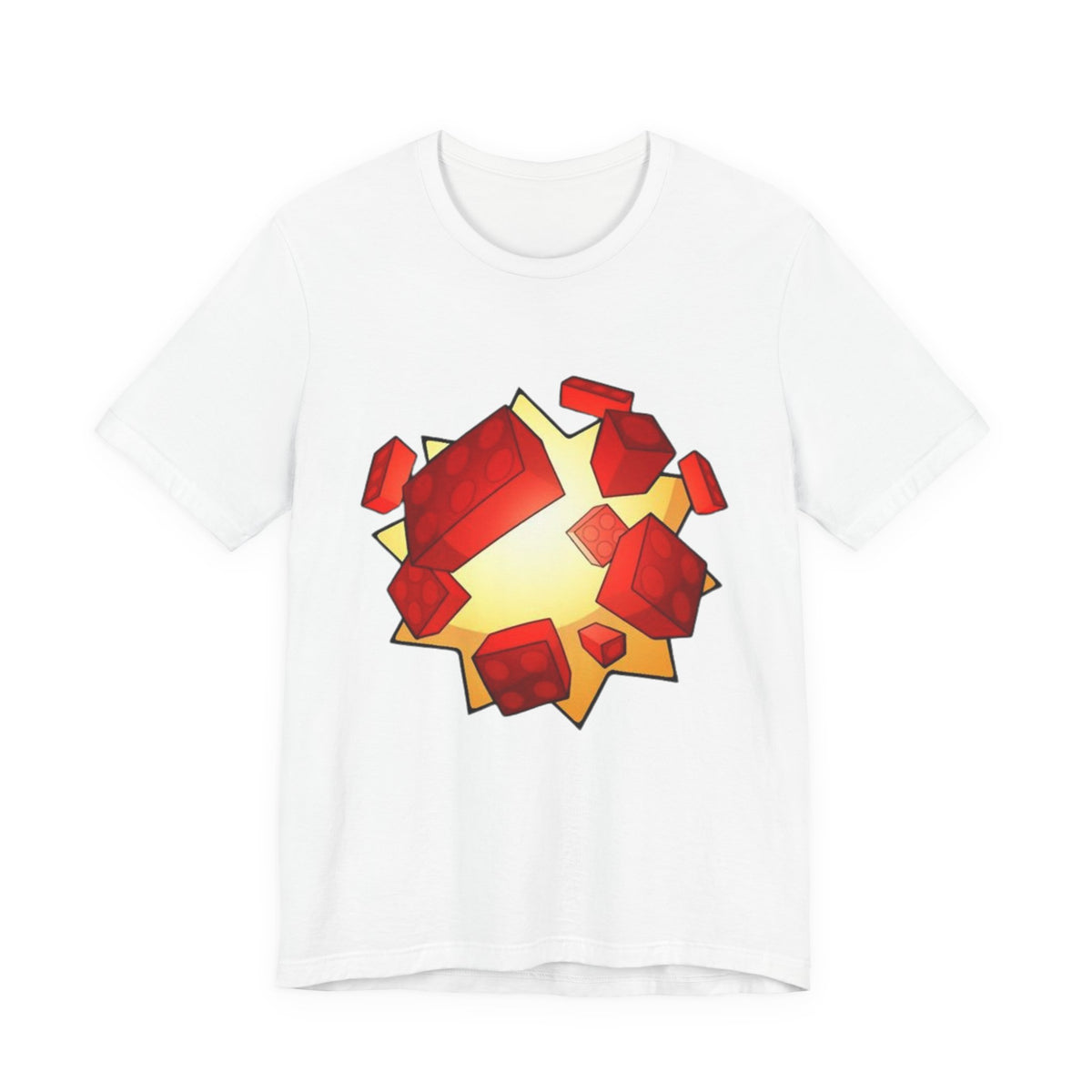 Exploding Red Bricks T-Shirt