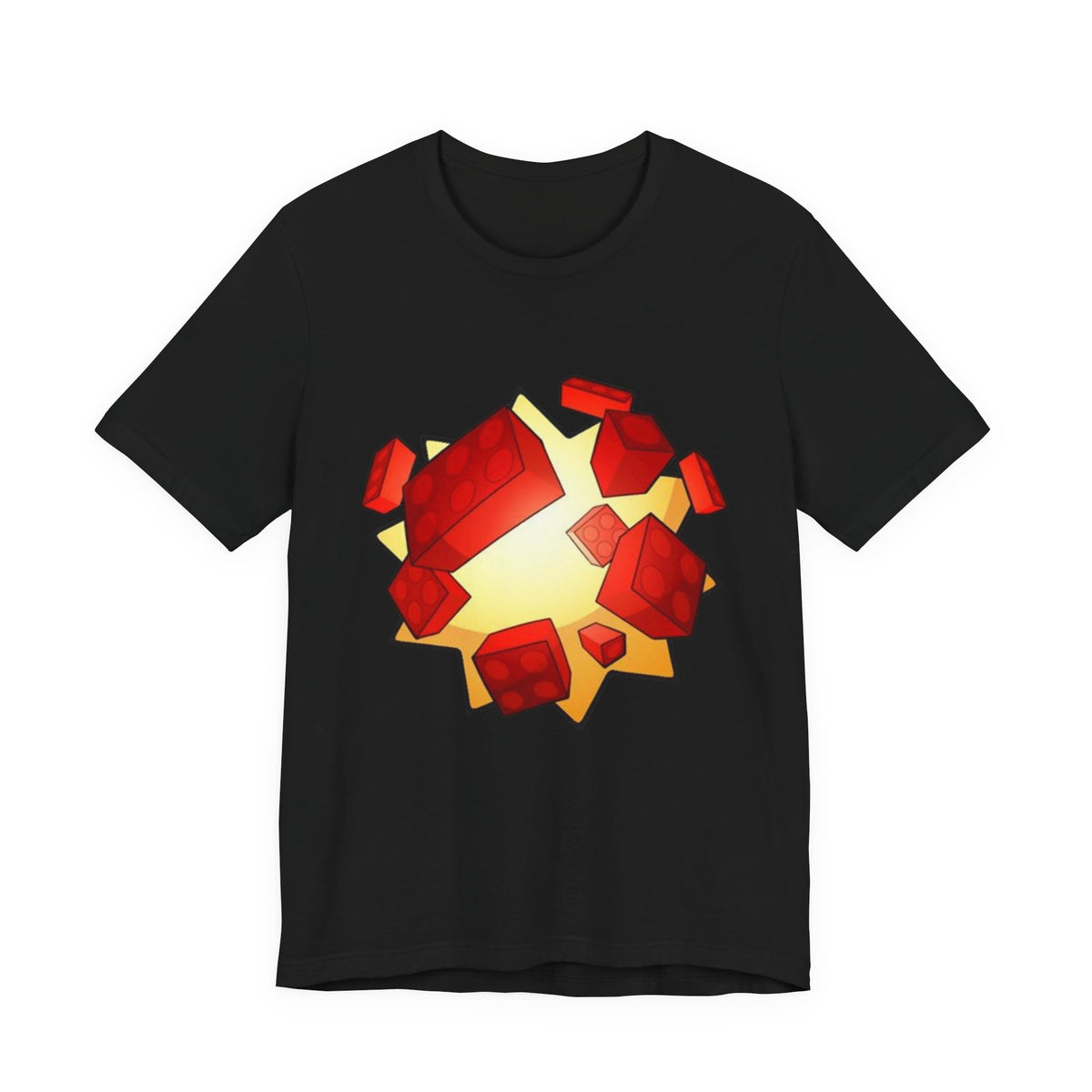 Exploding Red Bricks T-Shirt