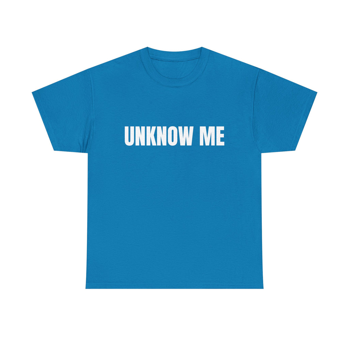 Unknow Me Graphic Minimalist  T-Shirt